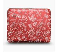 ÖGON DESIGN - SMART CASE V2 LARGE | Floral - Portefeuille Floral en Aluminium anodisé