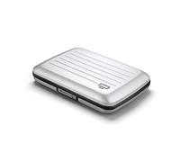 Porte-Cartes en Aluminium avec Fermoir en métal, Protection RFID Contre la fraude et la démagnétisation, Portefeuille Compact, modèle Smart Case Oslo
