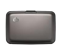 ÖGON -DESIGNS- Porte-Cartes en Aluminium, Protection RFID Contre la fraude et la démagnétisation, Portefeuille Compact, modèle Smart Case Stockholm V1