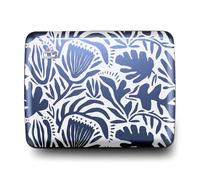 ÖGON -DESIGNS- Portefeuille en Aluminium, Grande capacité avec Fermoir en métal, Protection RFID Contre la fraude et la démagnétisation, modèle Smart Case Oslo Large (Gravure Matisse)