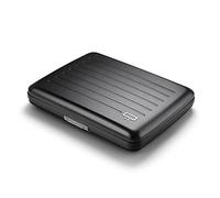 Ogon Designs - Portefeuille - SMART CASE V2 LARGE - Noir aluminium - Unisexe