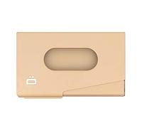 ÖGON Smart Wallets Porte-Cartes de Visite en Aluminium, capacité de 15 Cartes de Visite, modèle One Touch