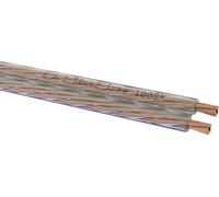 Oehlbach 1051 Câble haut-parleur 2 x 2.5 mm² + 2 x 2.5 mm² blanc Marchandise vendue au mètre