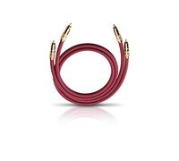 Oehlbach Câble audio NF 214 Master Set RCA mâle-RCA mâle 1 m Bordeaux