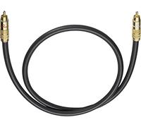 Oehlbach Câble audio Cinch-RCA NF 214 SUB mâle–mâle 2 m anthracite contacts dorés