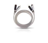 Oehlbach 3901 Silver Express Master Set Câble 2x1m Argent
