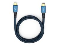 OEHLBACH 9350 câble USB USB 3.2 Gen 1 (3.1 Gen 1) 0,5 m USB C Bleu