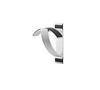 OEHLBACH Alu Style W1 - Support Mural pour écouteurs - Aluminium anodisé - Montage Mural Rapide et Rangement Optimal - Argent