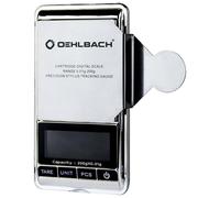 Oehlbach Balance numérique de précision avec Bras de Lecture - Précision (0,01 g) - Avant en Acier Inoxydable