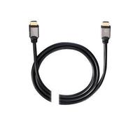 Oehlbach Black Magic High Speed HDMI Cable with Ethernet - Câble HDMI - HDMI (M) pour HDMI (M) - 1.7 m - double blindage - noir