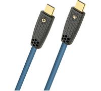 Oehlbach Câble USB-C USB-C® mâle 3 m pétrole blindage par tresse, contacts dorés D1C9568