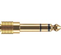 Oehlbach D1C35021 i-Jack AD 35/63 Jack audio Adaptateur [1x Jack femelle 3.5 mm - 1x Jack mâle 6,3 mm (stéréo)] or