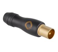 Oehlbach D1C62005 coaxial mâle doré Connexions: Fiche coaxiale IEC 1 pc(s)
