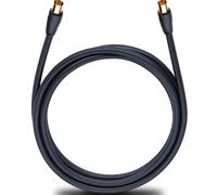 Oehlbach Easy Connect Câbles d'antenne numérique HD 2 Meter Noir | ✅ Liquidation : parti=parti