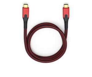 OEHLBACH Evolution CC câble USB USB 3.2 Gen 2 (3.1 Gen 2) 0,5 m USB C Noir, Rouge