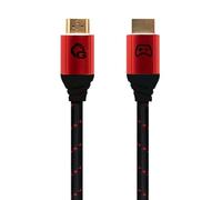 OEHLBACH GAMING New Game Red - 2 mètres - Câble HDMI 2.1b - Certifié Ultra High Speed 8K@60Hz, eARC, ALLM, VRR, DSC - Compatible avec PS5, Xbox Series X/S, Nintendo Switch, PC - Noir - 1 pièce