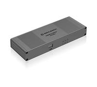 Oehlbach Highway HDMI Splitter 1:2 - Séparation Active sans Perte des transmissions de signaux Audio et vidéo - Idéal pour 4K, HDR, 3D, 1080p, 2160p, UHD, 4K avec 60Hz - Brun métallisé