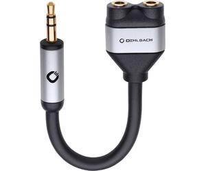 Oehlbach I-Connect J-AD Noir - Adaptateurs audio