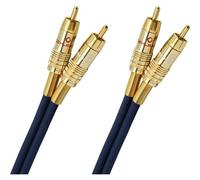 Oehlbach NF 1 Master Set - Câble audio - RCA (M) pour RCA (M) - 10 m - bleu