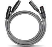 Oehlbach NF 14 Master X XLR Câble de liaison [1x XLR mâle - 1x XLR femelle] 0.75 m anthracite