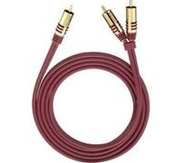 Oehlbach NF - Câble de subwoofer - RCA mâle pour RCA mâle - 3 m - rouge G