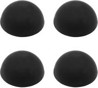 Oehlbach One for All (Amortisseur/absorbeur de résonance Efficace pour Petits et Grands appareils, Haut-parleurs) 4 pièces, Noir