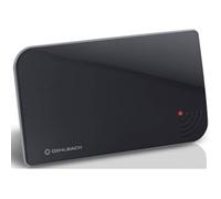 Oehlbach Scope Vision Antenne DVB-T2 HD (préparée Dab+) - Antenne numérique intérieure - Alimentation USB - Amplificateur DVB-T Actif - Antenne intérieure, Gagnant du Test - Noir