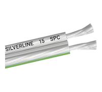 OEHLBACH Silverline SP-15 Câble de haut-parleur stéréo HI-FI avec SPOFC (cuivre argenté) 2 x 1,5 mm² - Mini bobine de câble de haut-parleur - 4 m