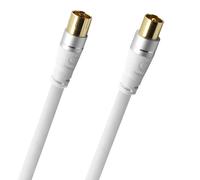 Oehlbach SL ANTENNA Cable 1.0m Blanc | ✅ Liquidation : parti=parti
