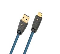 OEHLBACH USB Flex Charge AC - Câble USB type A - Type C - Câble de charge - Protection anti-torsion brevetée - Débit de données 10 Gbps - Puissance de charge 60 W - Gaine TPE - Conducteur intérieur