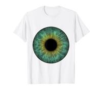 Oeil Anatomique esthétique de la pupille Verte T-Shirt