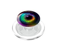 Oeil Arc-en-Ciel Un fantasme Scintillant PopSockets PopGrip pour MagSafe
