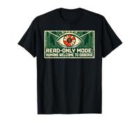 Oeil rétro futuriste en Mode Lecture Seule Observateur T-Shirt