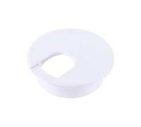 Oeillet de bureau 35/50 mm avec trou de fil for ordinateur de bureau, fixation de câble, boîte de ligne, serre-câble, boucle, support de rangement, matériel (couleur : noir-35 mm) ( Color : White 50mm