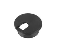 Oeillet de bureau 35/50 mm avec trou de fil for ordinateur de bureau, fixation de câble, boîte de ligne, serre-câble, boucle, support de rangement, matériel (couleur : noir-35 mm) ( Color : Black 35mm