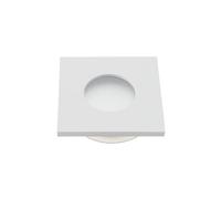 Oeillet de plafond carré IP44 White EKZ282