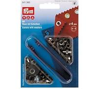 Prym – Œillet et rondelles Pym Old Brass 4 mm – 1 unité