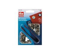 Prym Œillets Plus Rondelles, en métal, Laiton Antique, 8 mm, 24 Pièces