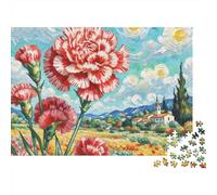 Oeillet Paysage Puzzle 1000 Pièces pour Adultes Papier Coffret Puzzle 1000 Pièces Détente Décoration Maison 38x26cm/1000pcs
