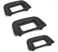 Oeilleton oculaire pour Nikon D5600 D5200 D5100 D5000 D3100 D70 D70S D60 D50 D40 D750 Viseur Caoutchouc Eye Cup, DK-20 Eyecup - Lot de 3