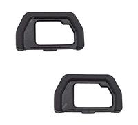 Oeilleton Viseur pour Olympus E-M10 Mark IV III II/E-M5 Mark II Caoutchouc oculaire EM5 EM10 MarkIV MarkIII MarkII EP-15 Eyecup (Lot de 2)