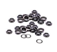 Oeillets En Cuivre Noir Avec Rondelles,20mm inner 20 sets