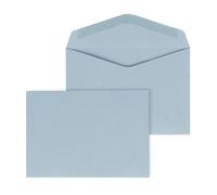 ÖKI Kulör Lot de 50 enveloppes C6 avec fermeture par humidification 114 x 162 mm 75 g Bleu