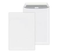 ÖKI Lot de 10 enveloppes blanches 229 x 324 mm C4 avec bande adhésive 90g