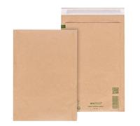 ÖKI Lot de 100 enveloppes à rembourrage en papier - 170 x 270 mm (dimensions intérieures) - Enveloppes d'expédition rembourrées en papier recy ertifié FSC, sans plastique, autocollantes, pour A5