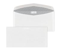 ÖKI Lot de 25 enveloppes C6/5 avec fermeture humide, 114 x 229 mm, 80 g, blanches