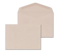 ÖKI Lot de 25 enveloppes C6 avec fermeture humide, 114 x 162 mm, 80 g, grises