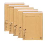 ÖKI Lot de 5 enveloppes rembourrées à bulles avec bande adhésive - Format A3 - Marron