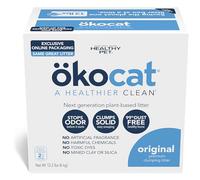 ÖKOCAT Litière pour Chat en Bois Naturel, 6 kg, agglomérante (l'emballage Peut Varier), Bleu