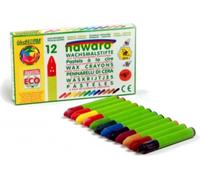 ökoNorm craie de cire nawaro, étui carton - 12 couleurs